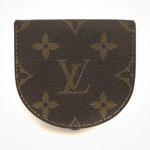 Louis Vuitton Monogram Porte Monnaie Cuvette Coin Purse wallet/vintage, rare - Picture 6 of 17
